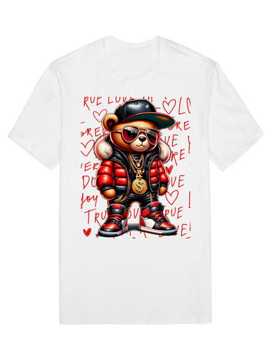 Bad Bear Red Heart